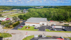 Aerial view of a Keystone Construction Contractors LLC project