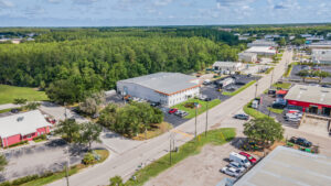 Aerial view of a Keystone Construction Contractors LLC project