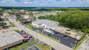 Aerial view of a Keystone Construction Contractors LLC project