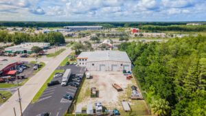 Aerial view of a Keystone Construction Contractors LLC project