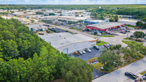Aerial view of a Keystone Construction Contractors LLC project