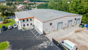 Aerial view of a Keystone Construction Contractors LLC project