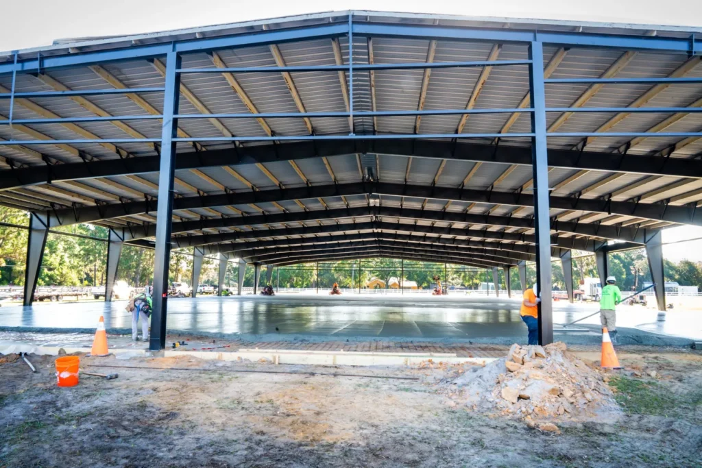 Modern Barn commercial construction in Odessa, Florida - DSC8004