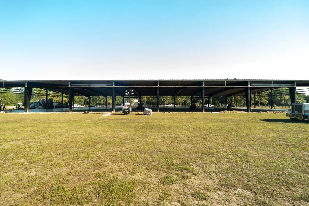 Modern Barn commercial construction in Odessa, Florida - DSC8011