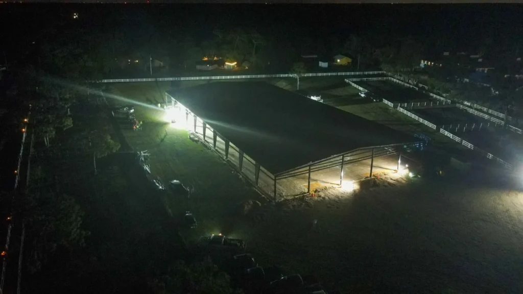 Modern Barn commercial construction in Odessa, Florida - DJI 0588